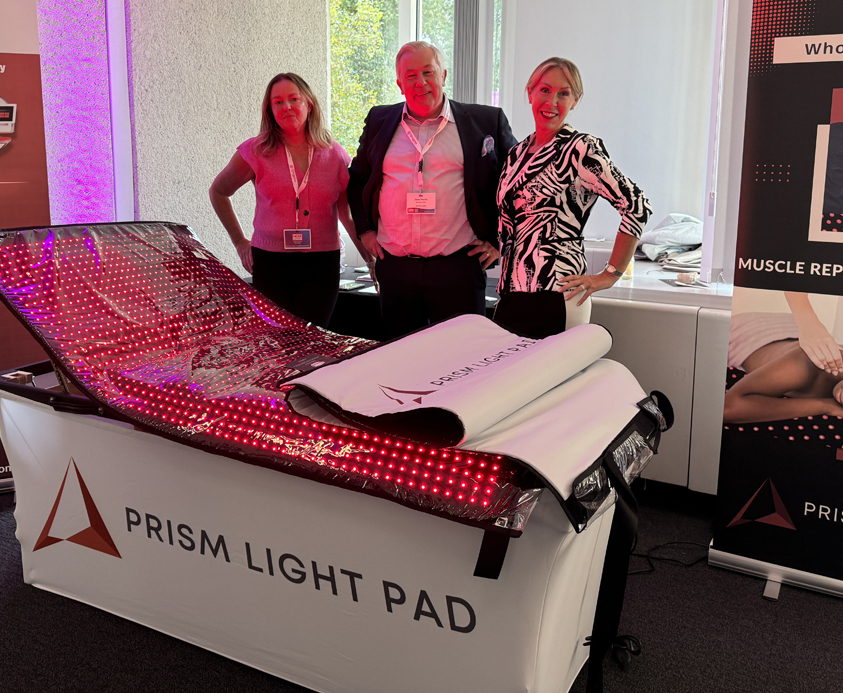 Prism Light Pad with red light therapy