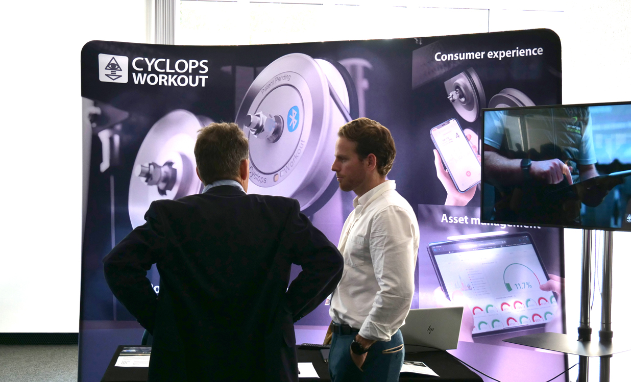 Cyclops Workout brought its new tech to the summit
