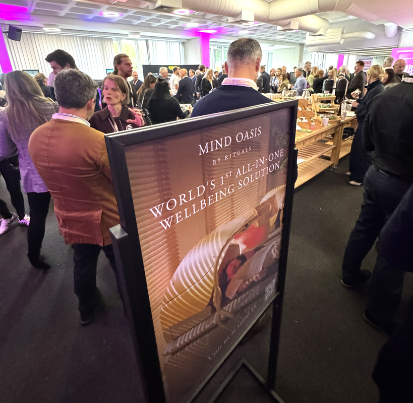 Mind Oasis by Rituals  hosted the afternoon break and gave free treatment vouchers to delegates