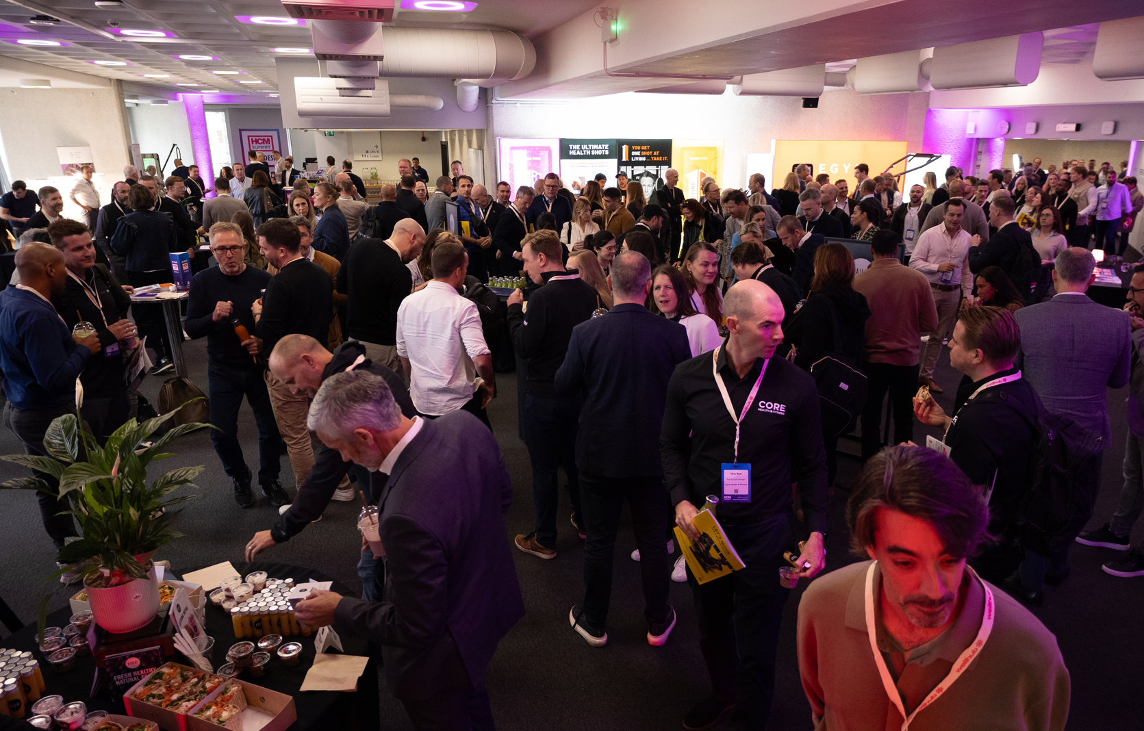 Delegates were able to view some of the latest wellness products and launches at the HCM Summit Exhibition of Innovation
