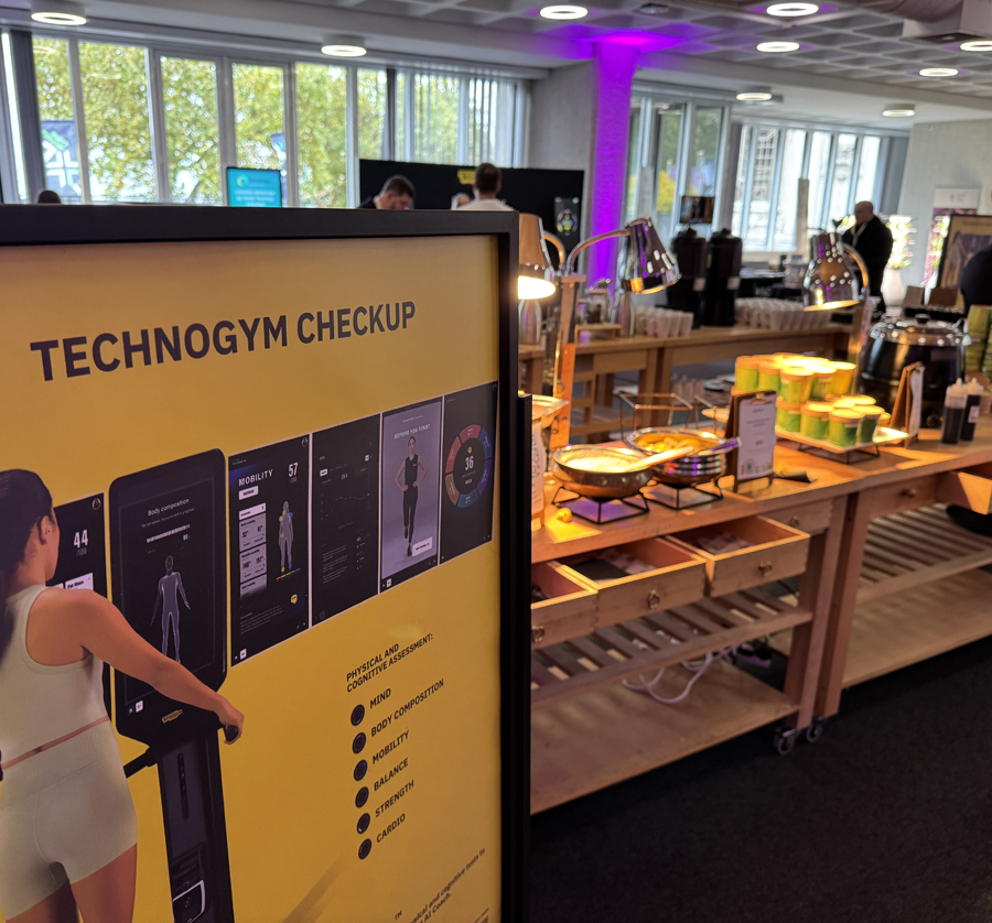 Technogym is the Innovation Partner of the HCM Summit and hosted the lunch break