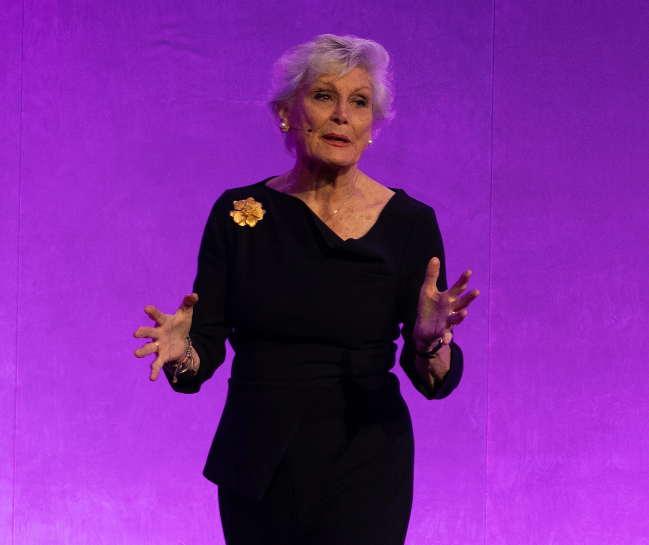 Angela Rippon talked about her passion to get the UK dancing