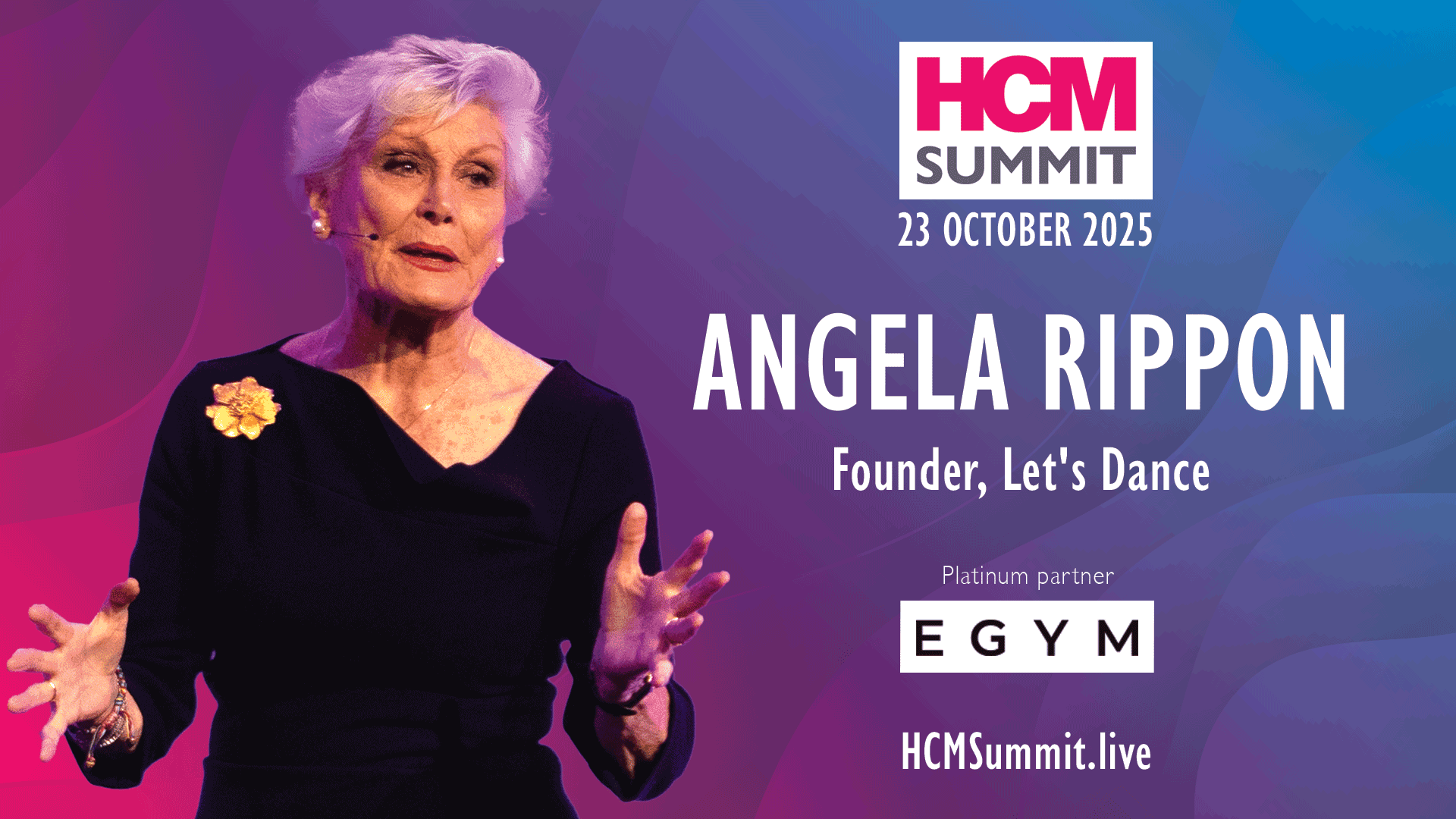 Angela Rippon: HCM Summit 2025