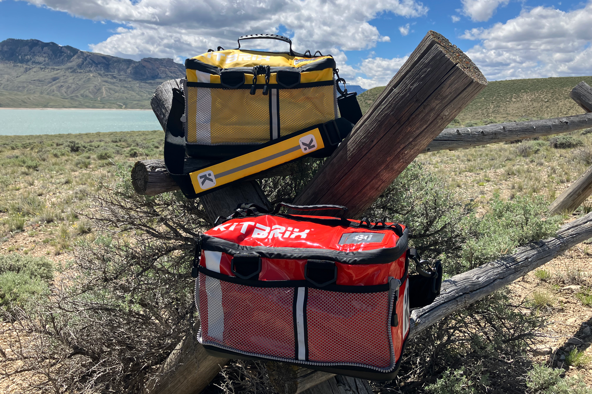 KitBrix: Indoors or outdoors, any surface, complete assurance that your kit is safe and dry